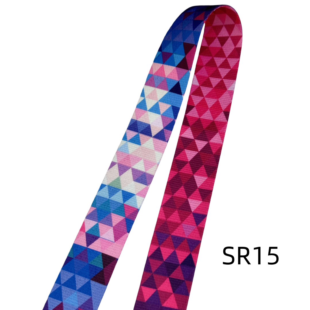 Bandoulière réglable pour sac - sangles à motifs - 38mm