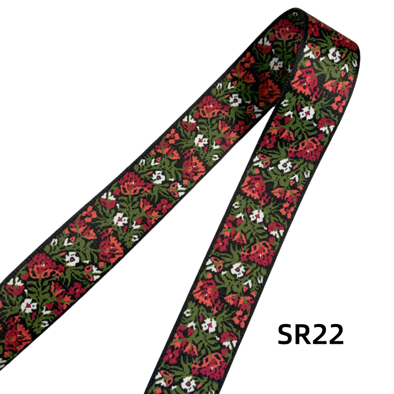 Bandoulière réglable pour sac - sangles à motifs - 38mm