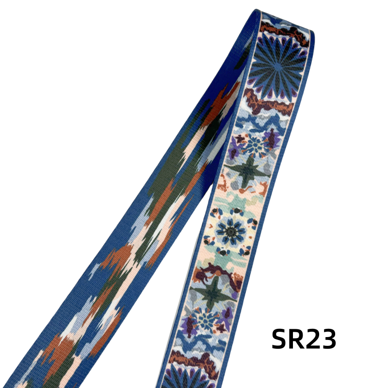 Bandoulière réglable pour sac - sangles à motifs - 38mm