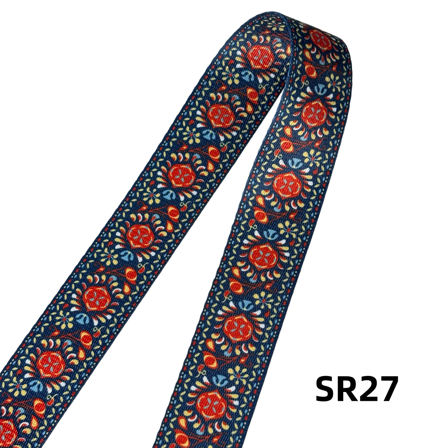 Sangles à motifs en 38mm - Multicolore - Épaisseur 1mm