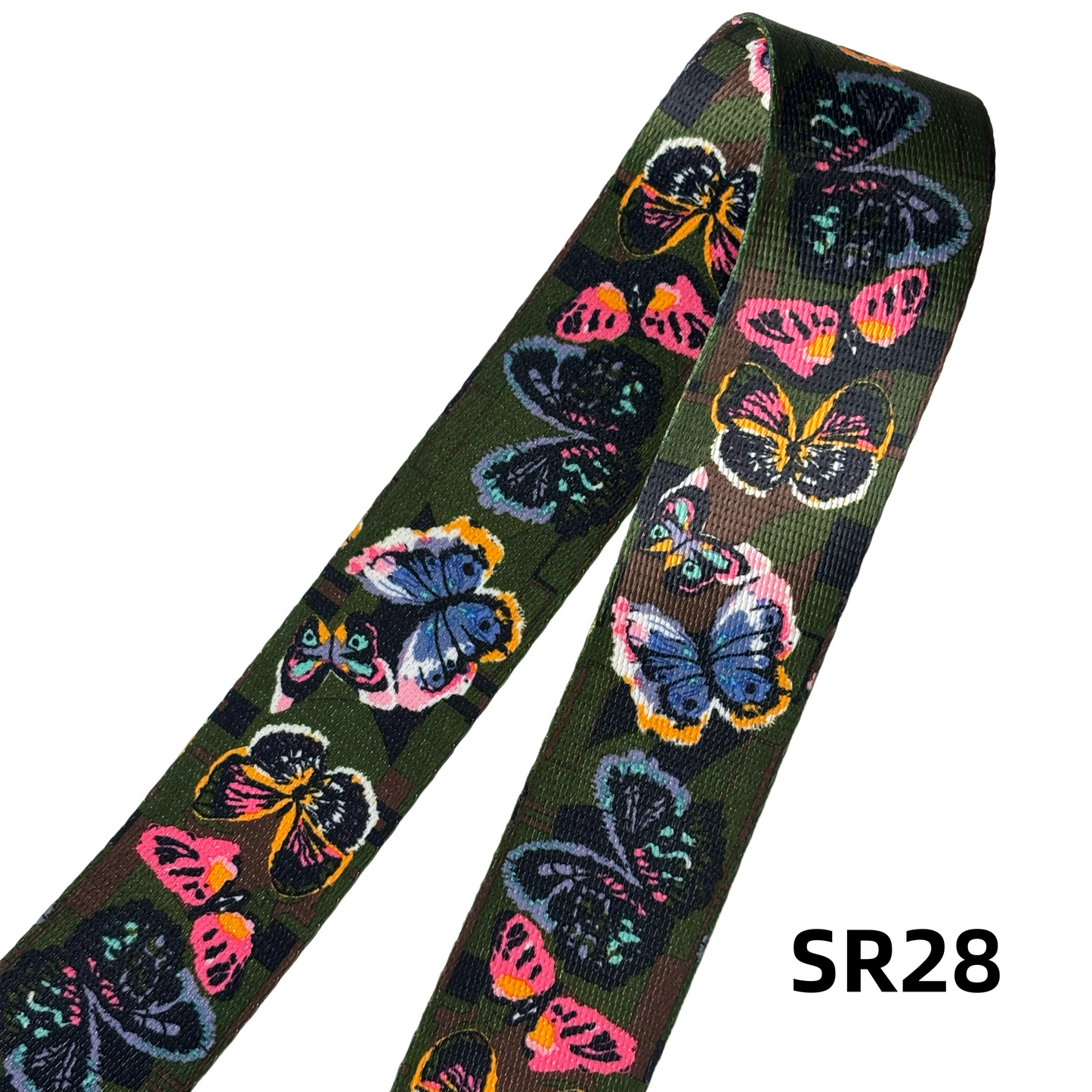 Sangles à motifs en 38mm - Multicolore - Épaisseur 1mm