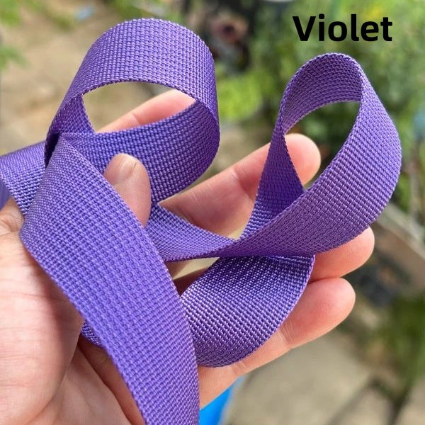Sangles de couleur unie - Épaisseur 1mm - 25mm de largeur