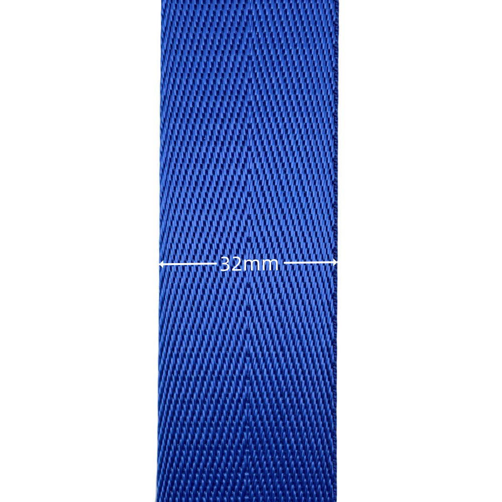 Sangles à chevrons de couleur unie - Épaisseur 1mm - 32mm